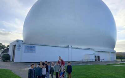 Une sortie à la Cité des télécoms pour clôturer l’année